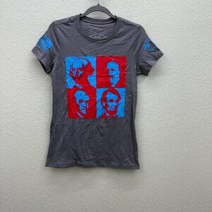 Grunt Style Presidents Washington Lincoln Roosevelt Jefferson Shirt Womens Large